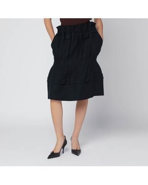 Prada Midi Skirt - Black