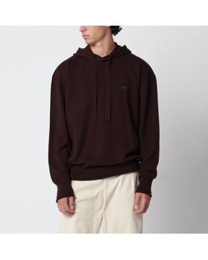 Loewe Dark Hooded Sweatshirt - Black