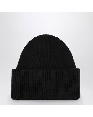 Destin Wool And Cashmere Beanie - Black