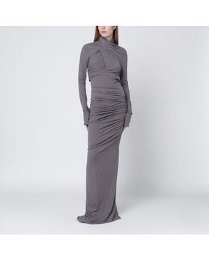 Entire studios Long Draped Dress - Grey