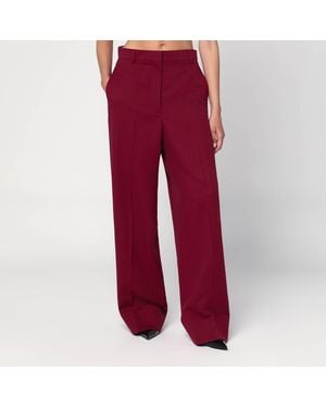 Stella McCartney Weite Hose - Rot