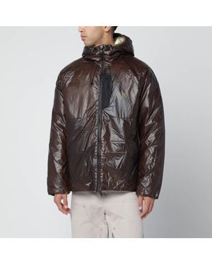 Purple Mountain Observatory Faded Obsidian Puffer Jacket - Brown
