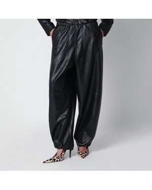 Frankie Shop Oakdale Leather Pants - Black