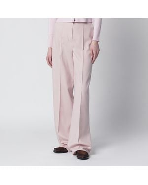 Max Mara Rose- Wide-Leg Pants - Pink