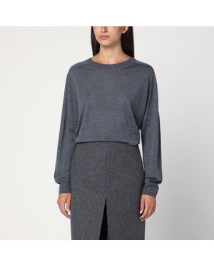 Loulou de Saison Anthracite Cashmere Jumper - Grey