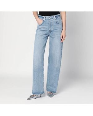 Citizens of Humanity Ayla Baggy Light Washed Jeans - Blue