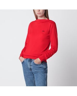 Loewe Light Merino Wool Jumper - Red