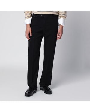 PT Torino Cotton Trousers - Black