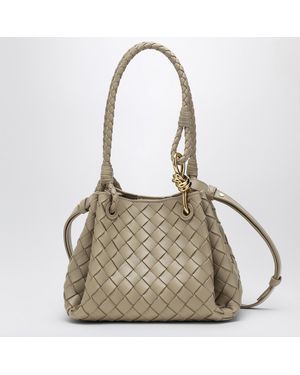 Bottega Veneta Small Parachute Bag Ecru - Metallic