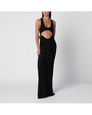 Christopher Esber Vivenda Draped Maxi Dress - Black