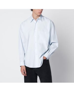 AURALEE Finx Oversized Cotton Twill Shirt - White