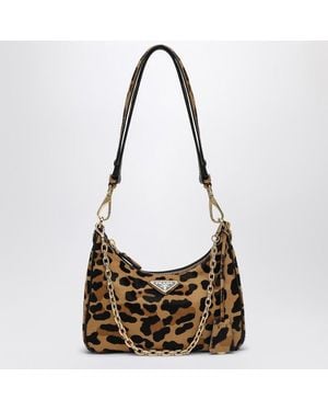 Prada Mini borsa re-edition in cavallino - Metallizzato