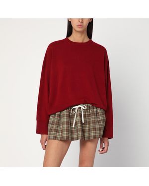 Loulou de Saison Cashmere Jumper - Red