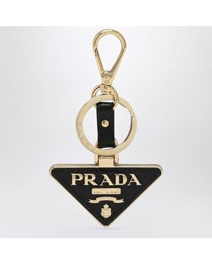 Prada Portachiavi Nero - Bianco