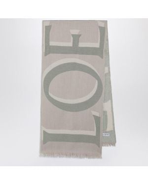 Loewe Wool And Scarf - Grey