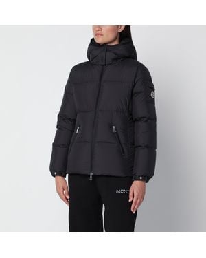 Moncler Schwarze Gefütterte Daunenjacke