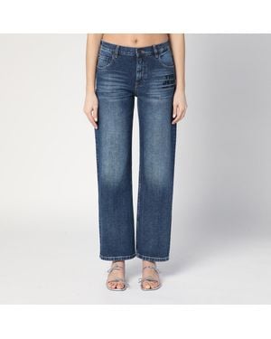 Marc Jacobs Washed-Effect Jeans - Blue