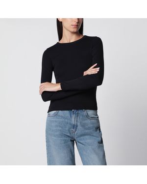 Flore Flore Max Organic Cotton Long-Sleeve T-Shirt - Black