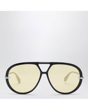 Bottega Veneta Classic Aviator Sunglasses - Black