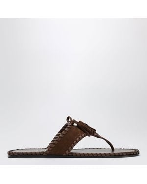 Prada Flip Flops - Brown