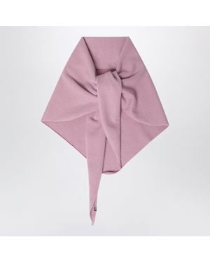 Extreme Cashmere Rosa Dreieckiger Schal Aus Kaschmir - Lila