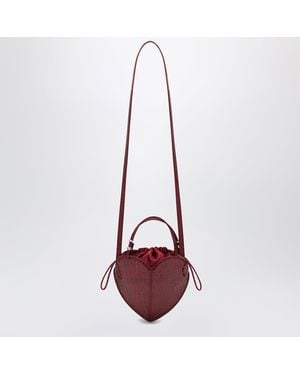 ROTATE BIRGER CHRISTENSEN Heart Bag Croco - Red