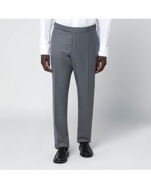 Thom Browne Wool Pants - Gray