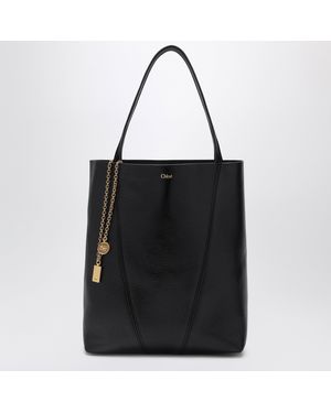 Chloé Spin Medium Tote Bag - Black
