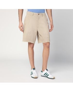 Polo Ralph Lauren Cotton Big-Fit Shorts - Natural