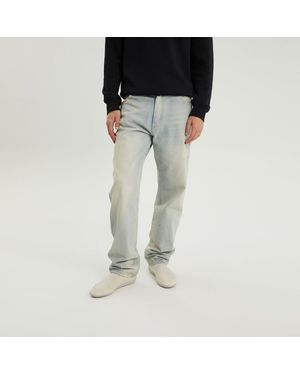 1989 STUDIO Helle Blaue Montana-Jeanshose - Schwarz