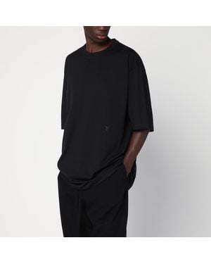 Y-3 Cotton Y-3 Boxy T-Shirt - Black