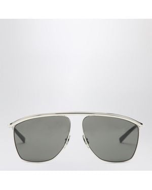 Saint Laurent Sl 820 Victoire Sonnenbrille Silber/Grau