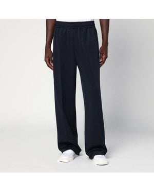 Gucci Pantaloni navy in jersey tecnico - Blu
