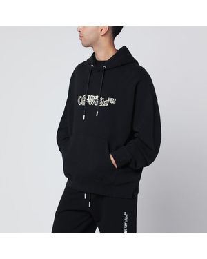 Off-White c/o Virgil Abloh Skate Cloudy Arrow Hoodie - Black