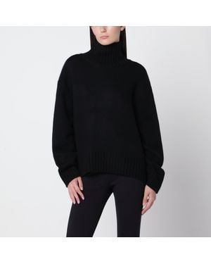 Almada Label Maglione A Collo Alto Nola Nero