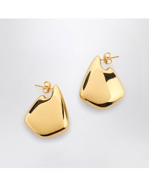Bottega Veneta Small Fin Earrings - Metallic