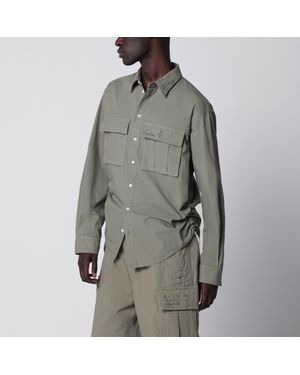 DSquared² Military Cotton Shirt - Grey