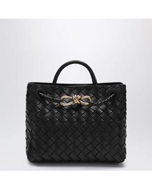 Bottega Veneta Small Andiamo Bag - Black