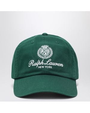 Polo Ralph Lauren Forest Cotton Baseball Cap - Green