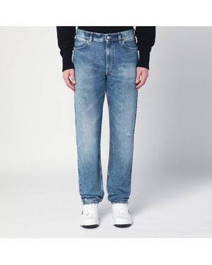 Givenchy Faded Denim Jeans - Blue