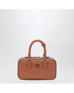 Miu Miu Mini Arcadie Satchel - Brown