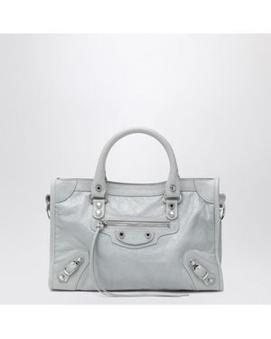 Balenciaga Borsa tote le city piccola grigia chiara - Grigio