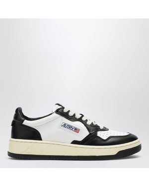 Autry Medalist Low /black Leather Trainers