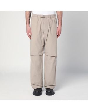DARKPARK Pantalone ampio jordan beige - Neutro
