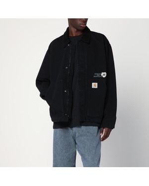 Carhartt Schwarze Og Arcan Graphic Jacke