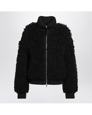 Moncler x Edward Enninful Cardigan En Mélange De Laine - Noir