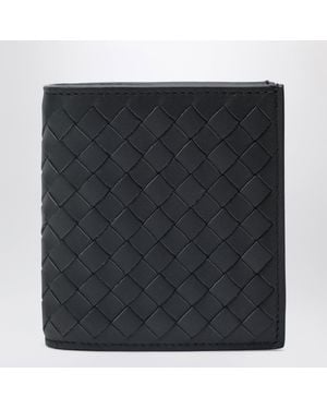 Bottega Veneta Slate Bi-Fold Wallet - Black