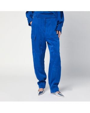 Ferragamo Electric Cargo Trousers - Blue