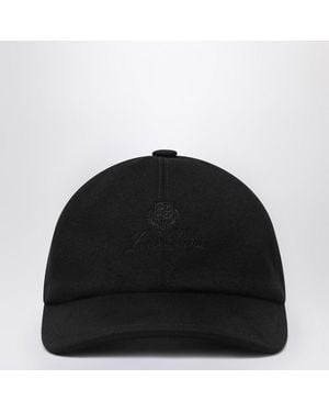 Loro Piana Cashmere Beanie - Black