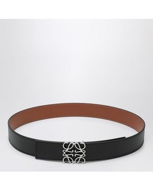 Loewe Ceinture Anagram Réversible Marron